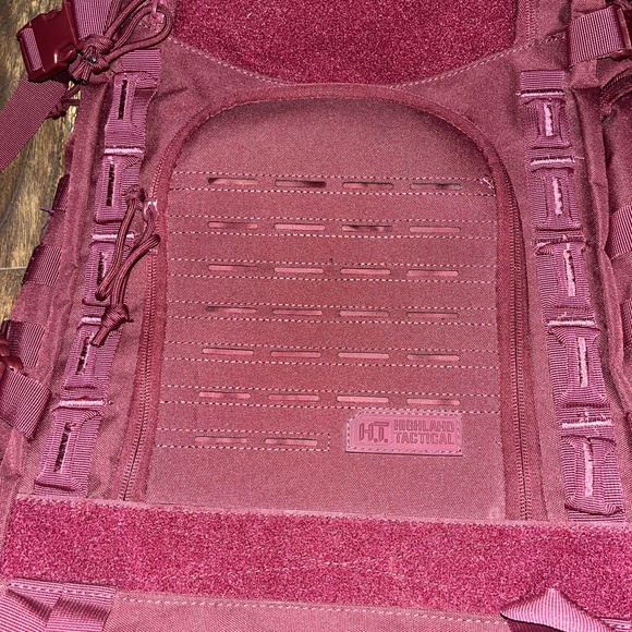 Red Tactical Backpack - Picture 3 of 9